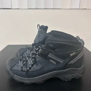 Keen Targhee II Mid Tac Waterproof Hiking Boots Men's Size 12 Black Gorpcore