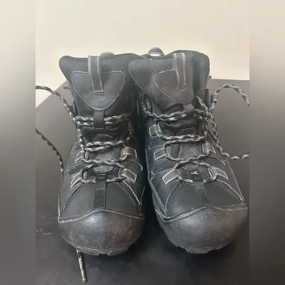 Keen Targhee II Mid Tac Waterproof Hiking Boots Men's Size 12 Black Gorpcore