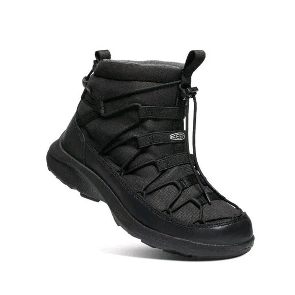 Keen Uneek SNK II Women's Size 7.5 Boots Chukka Waterproof Black Adjustable