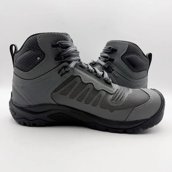 Keen Utility Mens Reno KBF Mid Work Boot US 9.5D Gray Composite Toe WP NIB