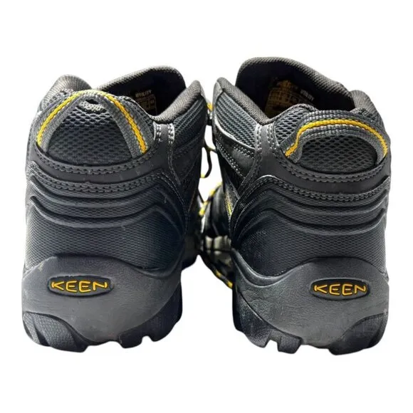 Keen Utlility Lansing Steel Toe Boots Size 8 Black
