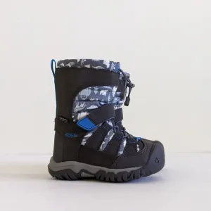 Keen Winterport Neo DT Waterproof Boot Sz 8 Toddler Steel Grey/ Brilliant Blue