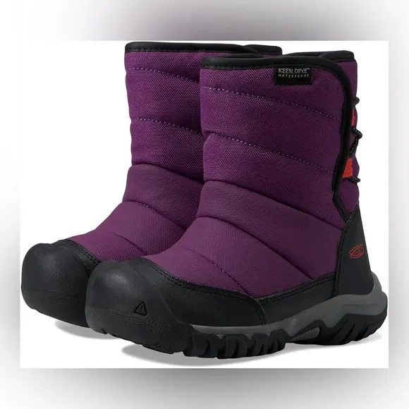 KEEN youth Puffrider Waterproof Boots