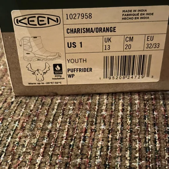 KEEN youth Puffrider Waterproof Boots