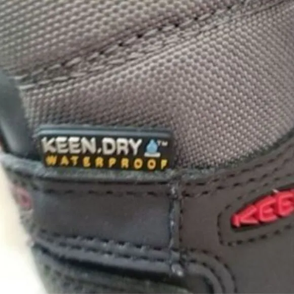 KEEN Snowport Neo Toddler Boy Boots Grey/Red Size 8