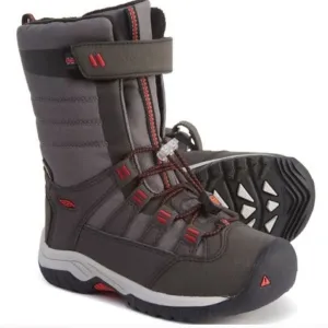 KEEN Snowport Neo Toddler Boy Boots Grey/Red Size 8