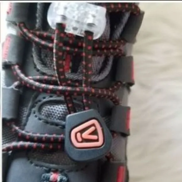 KEEN Snowport Neo Toddler Boy Boots Grey/Red Size 8