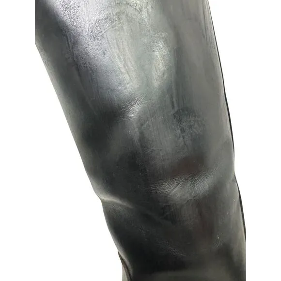 Kemptown | Tall Black Leather Boots, English‎ Riding Women's Size 6.5