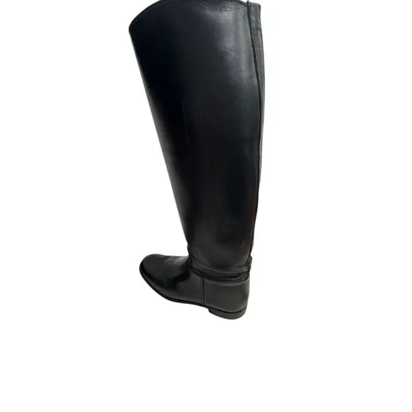 Kemptown | Tall Black Leather Boots, English‎ Riding Women's Size 6.5
