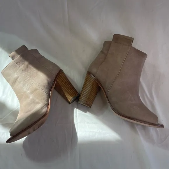 Kenneth Cole Vero Cuoio Made In Italy Leather Booties Women's Size 36