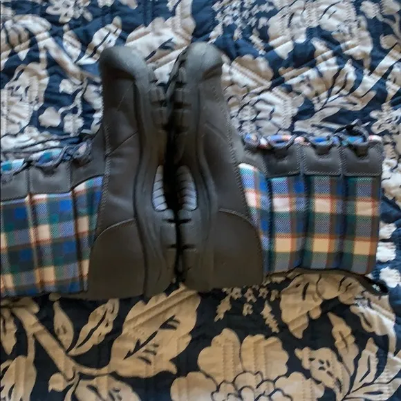 Kids Plaid Keen Boots