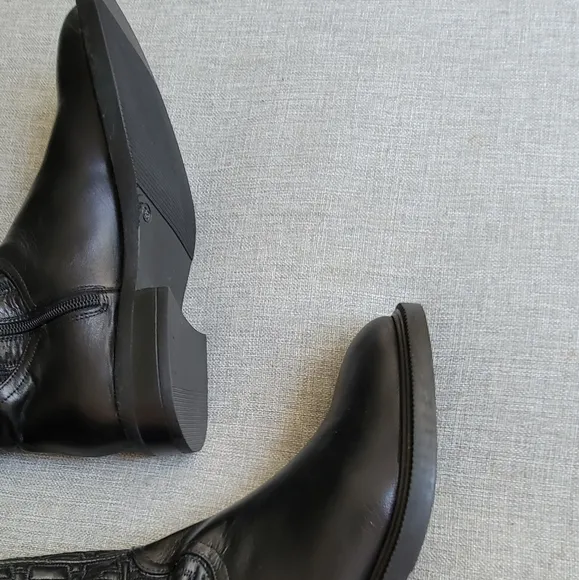 Knee High Leather Boots