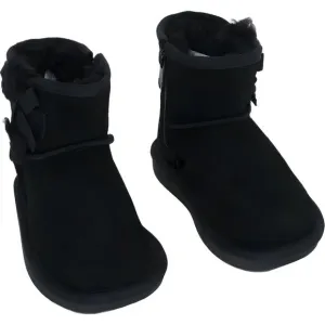 Koolaburra by UGG Girls Victoria Mini Black Fashion Boot, 6 Toddler US