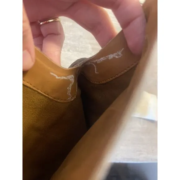 Kork-Ease Addison Over the Knee Suede Riding Boot Taupe 6 NEW!