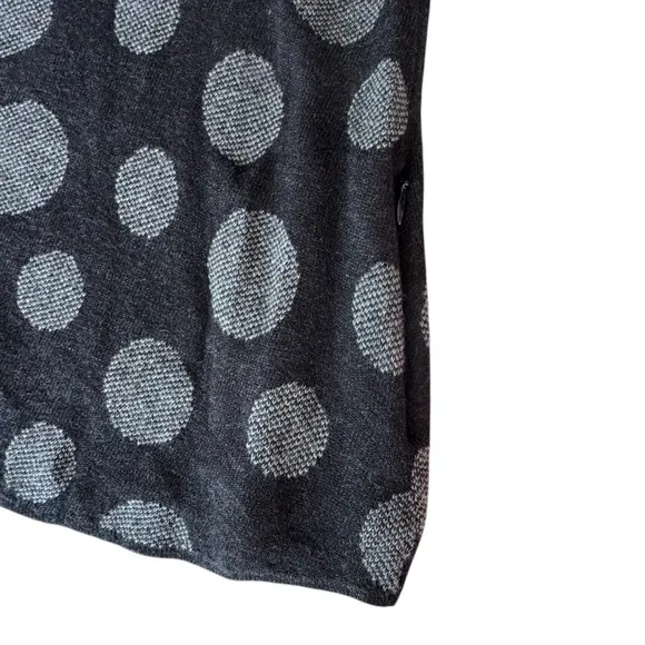 Krimson Klover for Title Nine Whimsy Merino Wool Snow Polka Dot Skirt | MEDIUM