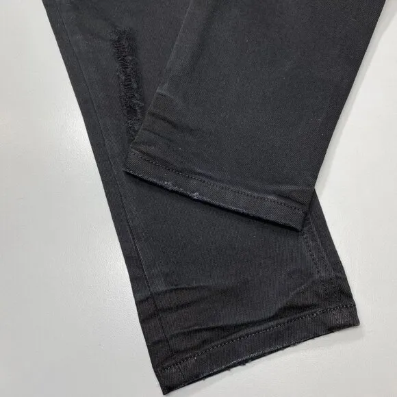 Ksubi Men’s Van Winkle Hunter Skinny Jeans Black Size 28 Distressed Embroidered