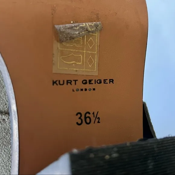 Kurt Geiger London Gray Suede Studded Boots US6.5 ($260)