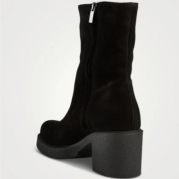 La Canadienne Zed Suede Heeled Ankle Boots 🥾