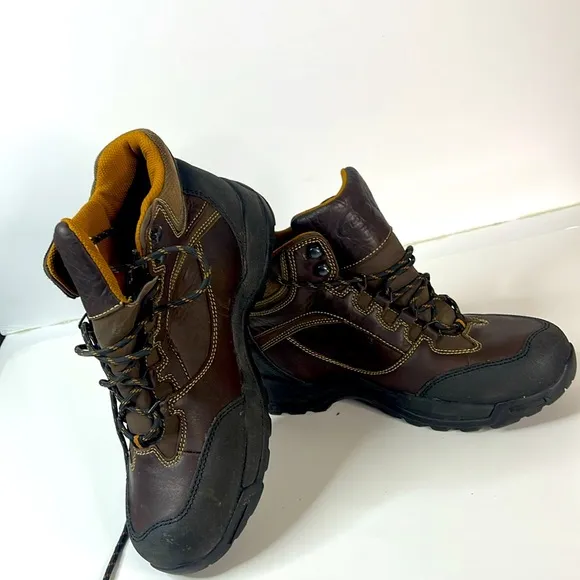 LaCrosse Men's Size 10 Lined Leather Boots Hyper waterproof