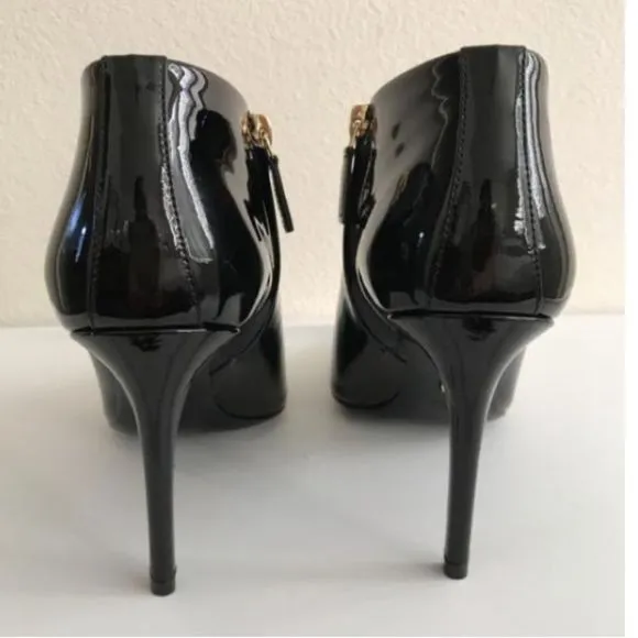 Lanvin patent leather ankle boots
