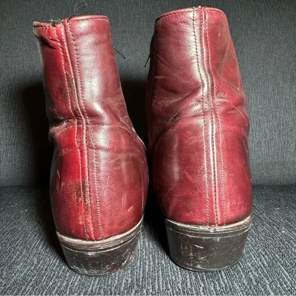 Laredo Fletcher Boots, Size 11.5D, Red-brown‎ leather, Preowned