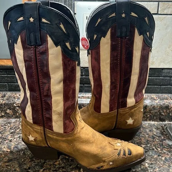 LAREDO WOMENS KEYES FASHION BOOTS STYLE 52165 size 8