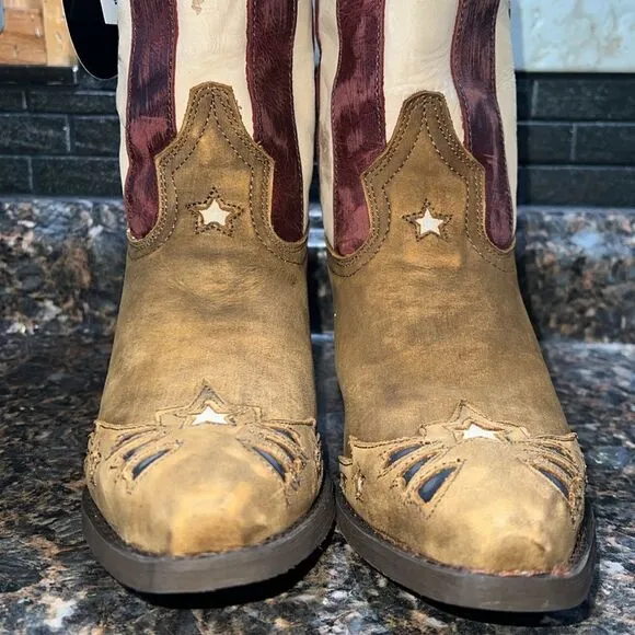 LAREDO WOMENS KEYES FASHION BOOTS STYLE 52165 size 8
