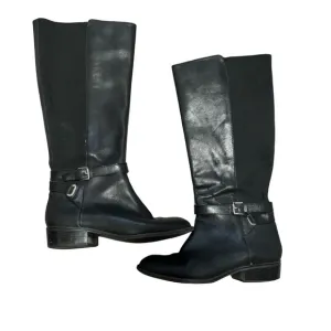 Lauren Ralph Lauren Meranda Leather Riding Boots- size 7