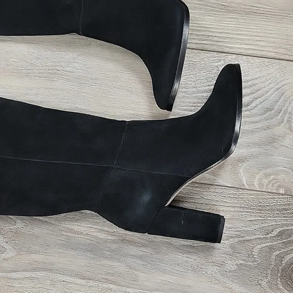 Lauren Ralph Lauren Size 6 Black Artizan II Suede Boots
