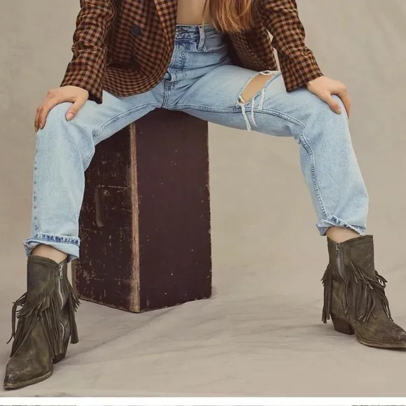 Lawless Fringe Western Boots
