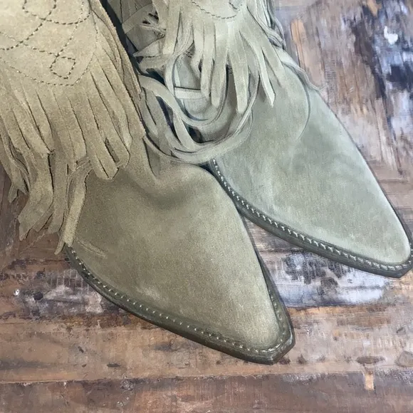 Lawless Fringe Western Boots