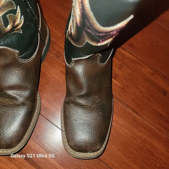 Leather Boy Boots
