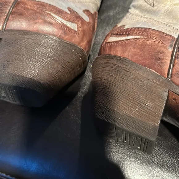 Leather Corral Cowboy Boots