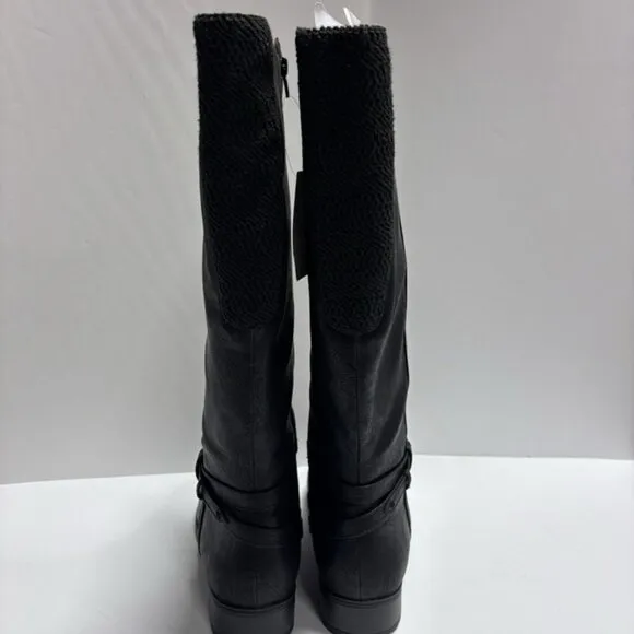 LifeStride Women’s Xtrovert Riding Boots Black, Size 10W, Wide Calf