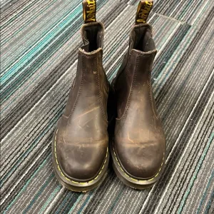 Like New Dr. Martens Brown Leather Boots