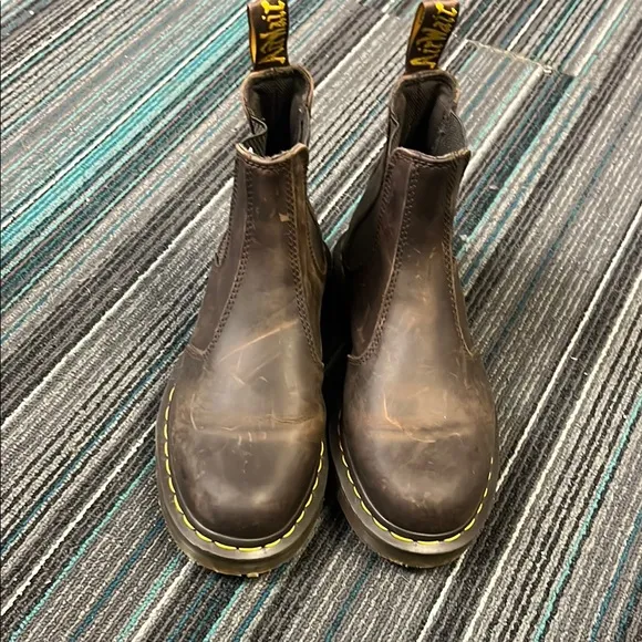 Like New Dr. Martens Brown Leather Boots