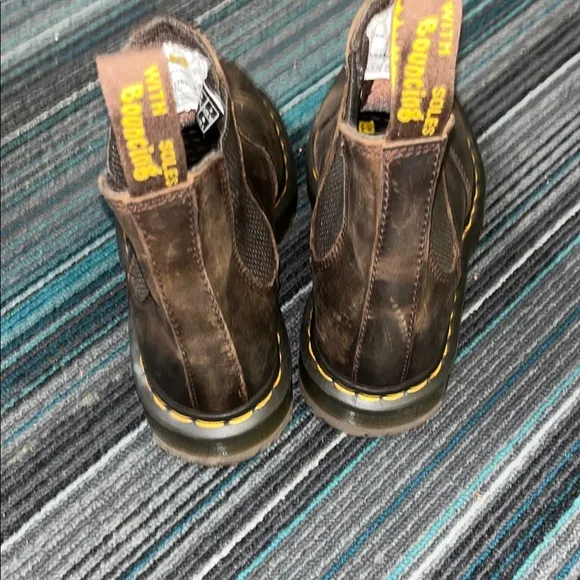 Like New Dr. Martens Brown Leather Boots