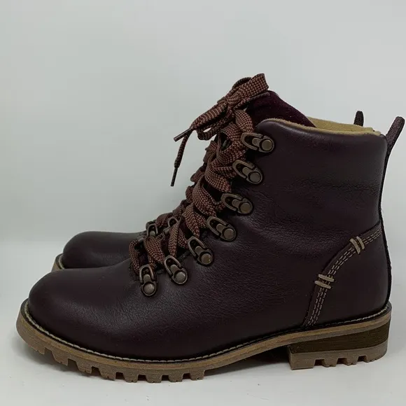 Like New! Kodiak Fernie Boots Brown Leather 7 Lace Up Thinsulate