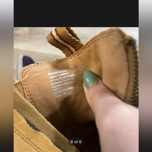 Like New Madewell Calvin Lug Suede Boots Size 10 M in Sand (tan) Leather