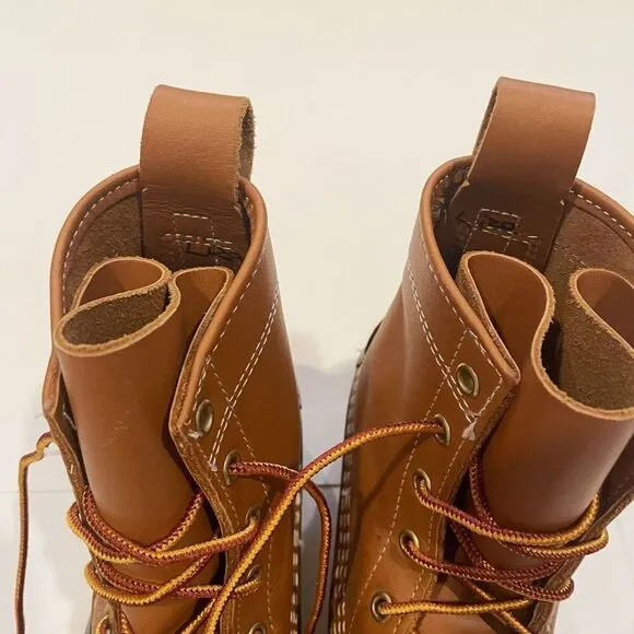 L.L Bean Boot Waterproof Womens Size 7 Rain Snow Duck Boot Brown 212880