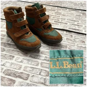 L.L. BEAN Men's Boots‎ Thinsulate High Top Hook Loop Snow Lined Mens 7 Vintage