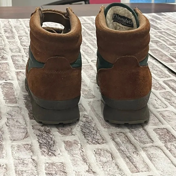 L.L. BEAN Men's Boots‎ Thinsulate High Top Hook Loop Snow Lined Mens 7 Vintage