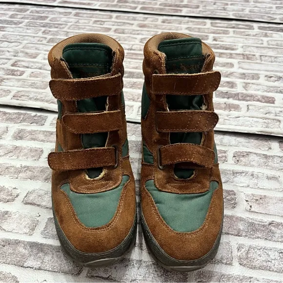 L.L. BEAN Men's Boots‎ Thinsulate High Top Hook Loop Snow Lined Mens 7 Vintage