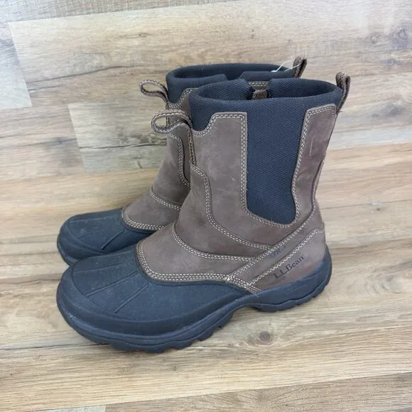 LL Bean Size 9 Storm Chaser Primaloft TEK 2.5 Winter Snow Boots 277453 Men's