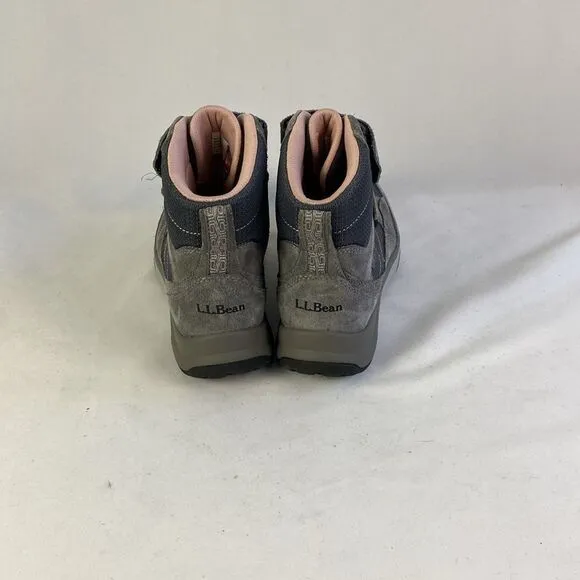 LL Bean Grey Ankle Hiking Boots
