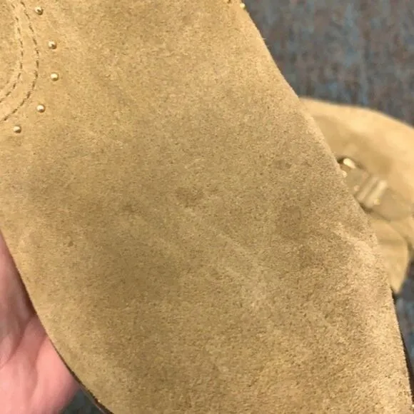Loeffler Randall Joni Green Studded Ankle Boots