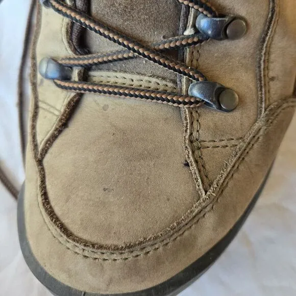 Lowa Renegade GTX Mid Men's Gore-Tex Leather Hiking Boots Brown Size 10 WIDE