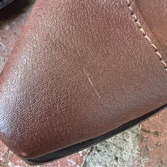 Lucchese 1883 Bart N1596 Leather Western Cowboy Boots Brown Cowhide Handmade 10D