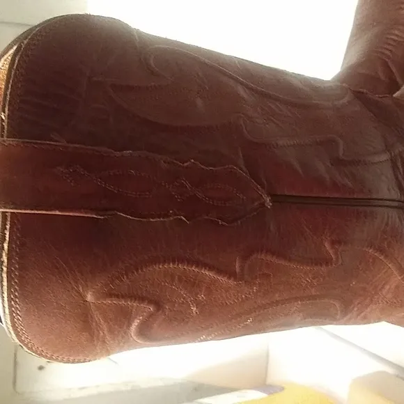 Lucchese Brown Leather boots 10D