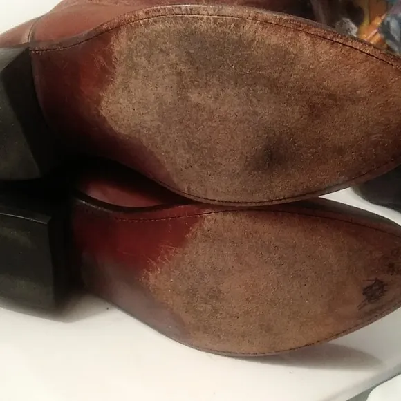Lucchese Brown Leather boots 10D